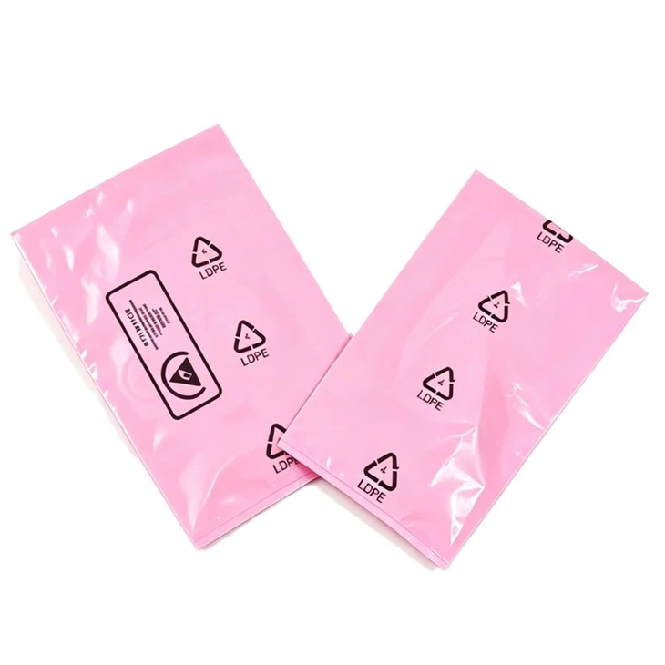Pink Poly Anti-Static Bags suppliers Pink Poly Anti-Static Bags suppliers