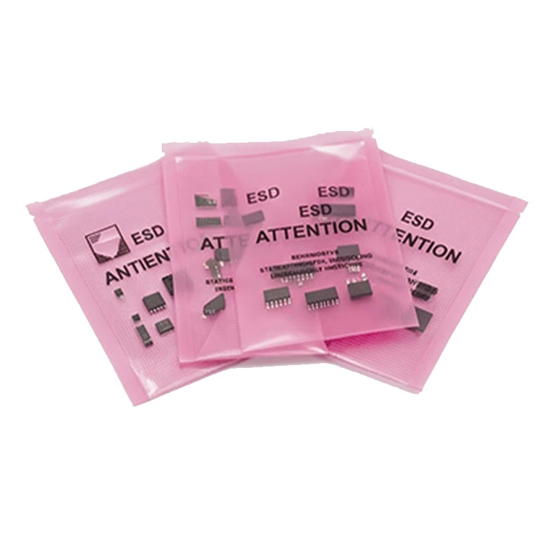 Pink Antistatic Bag