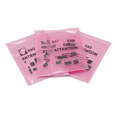 Pink Antistatic Bag