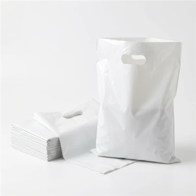 White Plastic Bags for Packaging